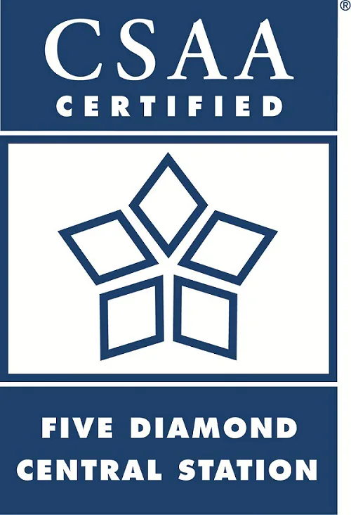 CSAA Five-Diamond logo. alert1 medical alert systems